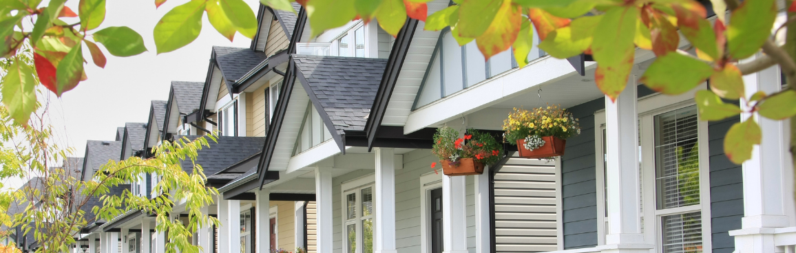 Marin City Townhomes HOA community with new asphalt-shingle roofs in Marin City, California