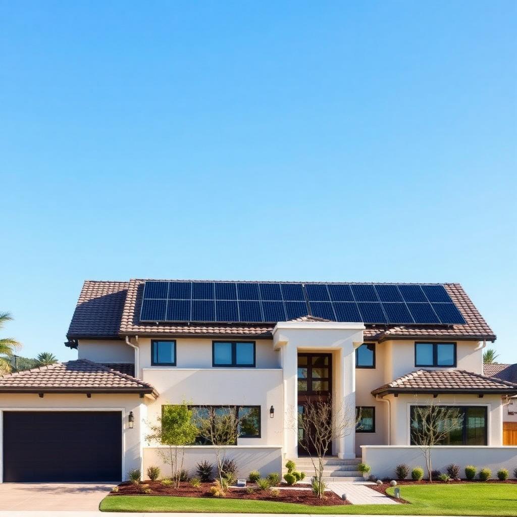 Modern Coastal Solar Home